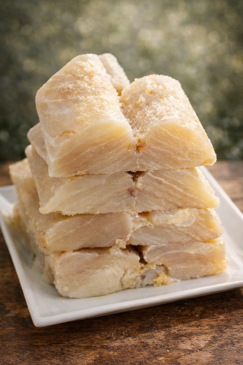 Kit de Páscoa Básico - Lombo de Bacalhau 400g - Bacalhau desfiado 400g - Azeite Bom dia Extra Virgem Português 500ml - Azeitona Portuguesa 250g